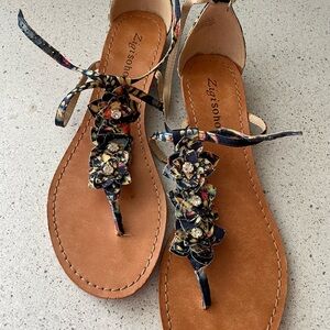 Zigi Soho Women's Floral Sandals - Multicolor size 9